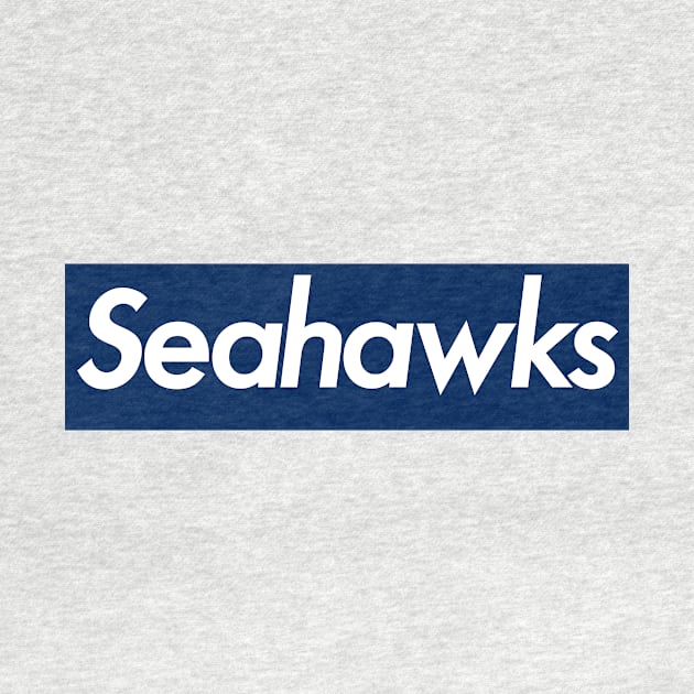 Supreme Seattle Seahawks (Blue) by gabradoodle